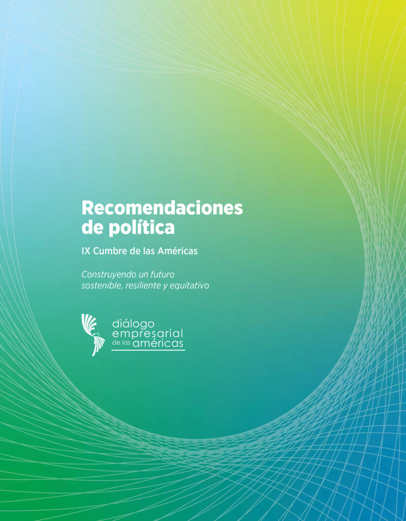 ABD Recomendaciones de Política – IX Cumbre de las Américas