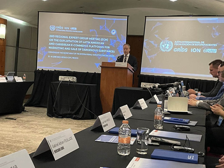 2nd Regional Expert Group Meeting on the Exploitation of Latin American and Caribbean e-Commerce Platforms for Marketing and Sale of Dangerous Substances